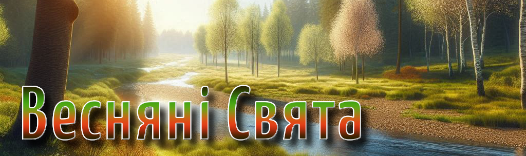 ВЕСНЯНІ СВЯТА